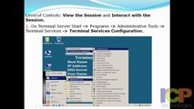 Monitoring Terminal Services Sessions