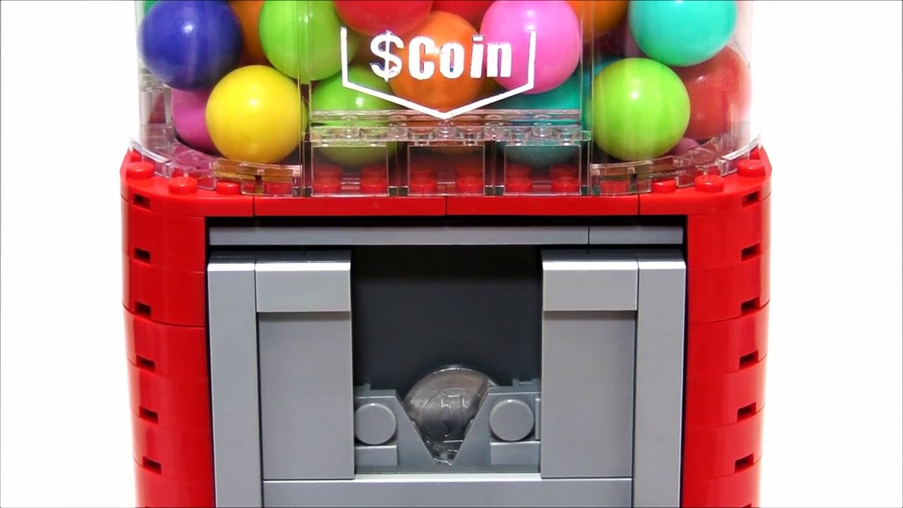 Nipe Lego Gumball Vending Machine レゴ ガムボール ガチャマシン 自動販売機
