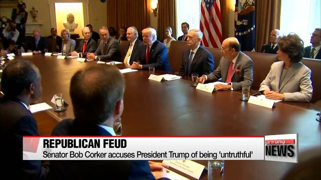 U.S. senator slams President Trump in escalating Republican feud