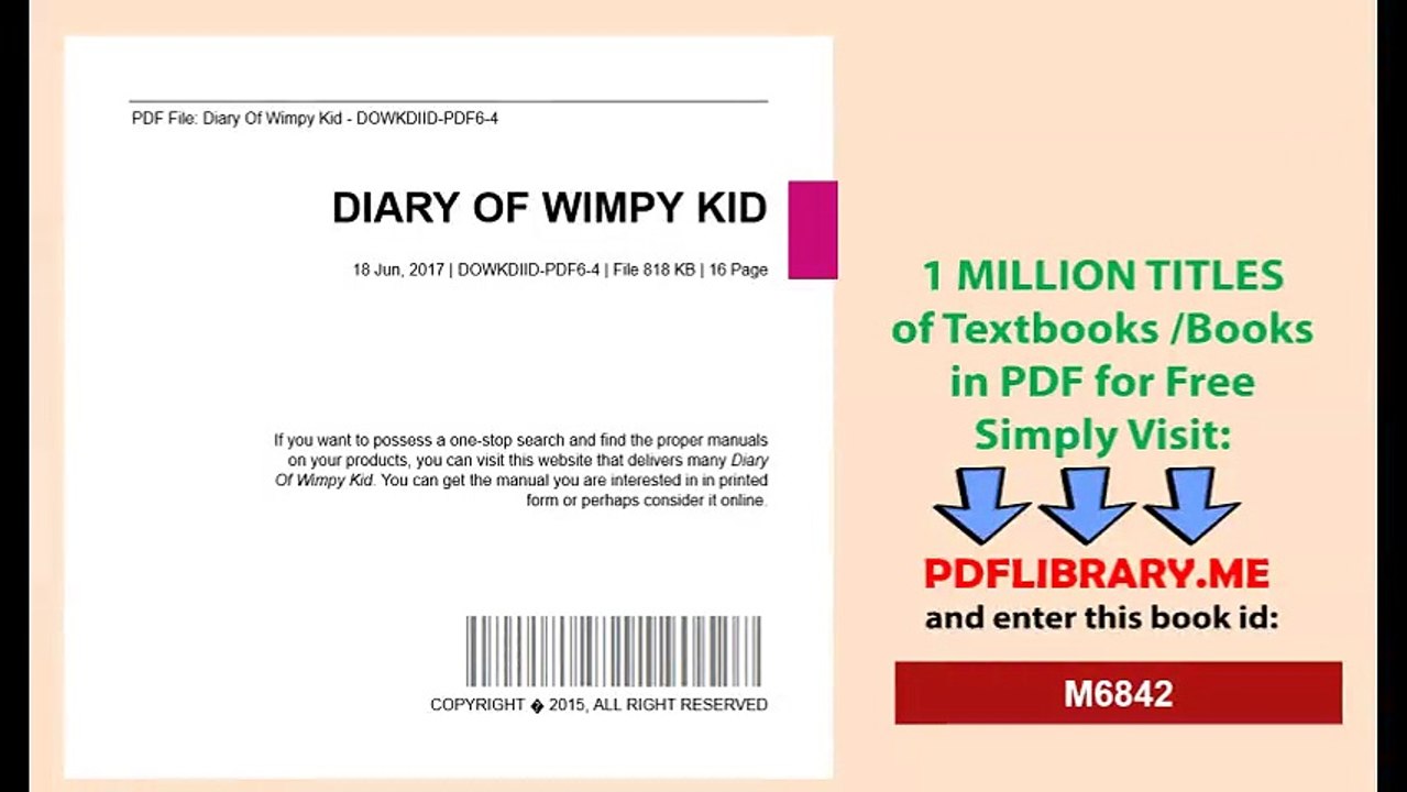 Diary Of Wimpy Kid