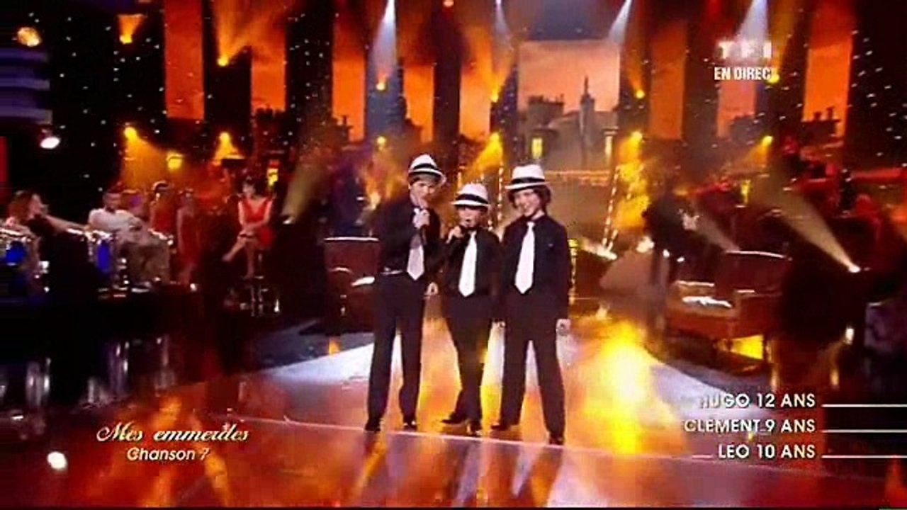 Léo, Hugo et Clément interprètent "Mes emmerdes" dans Le Grand Show des Enfants - 30 avril 2011