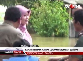 Ribuan Rumah Terendam, Pandeglang Tanggap Darurat Banjir