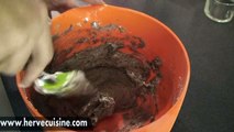 Recette facile des macarons au chocolat par hervecuisine