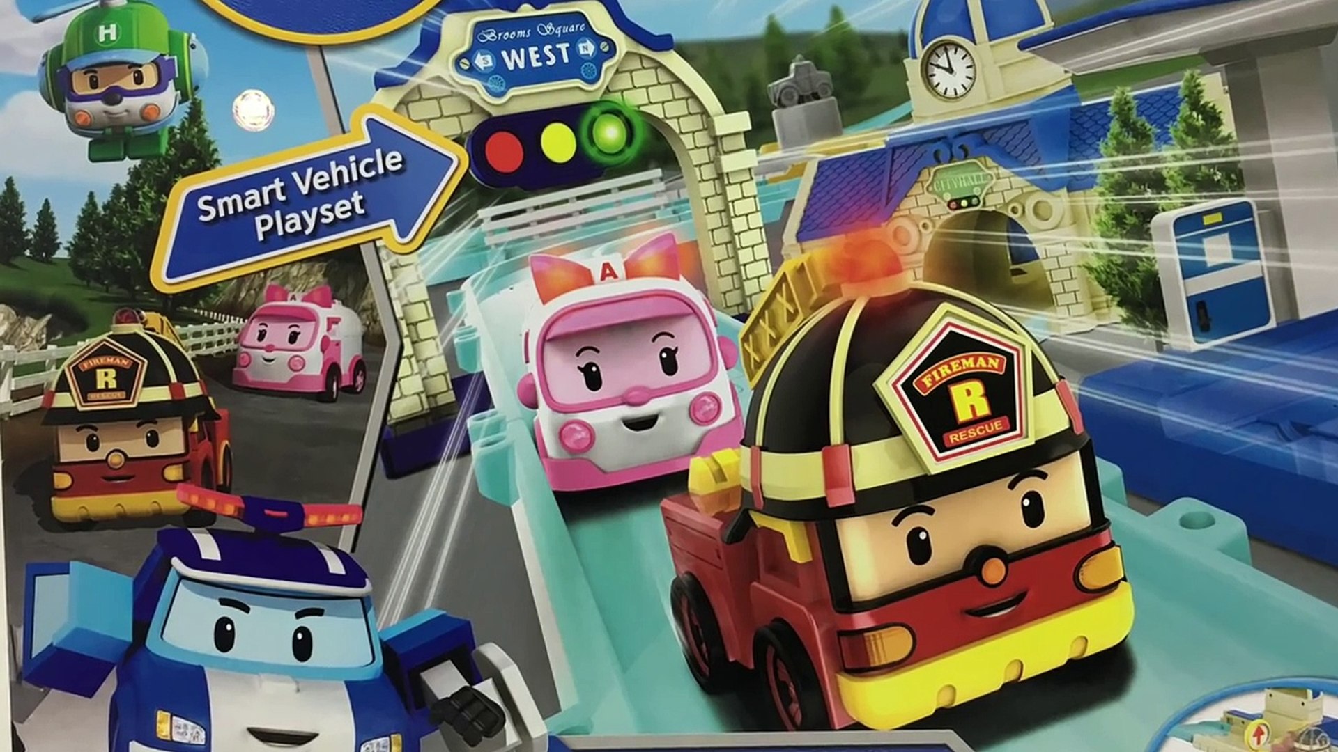 robocar poli car wash playset