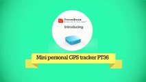 Mini Personal GPS Tracker PT36 – Advanced features and small size - ThinkRace