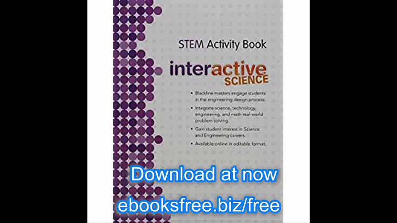 SCIENCE 2012 SCIENCE TECHNOLOGY ENGINEERING AND MATH ACTIVITY BOOK GRADE5