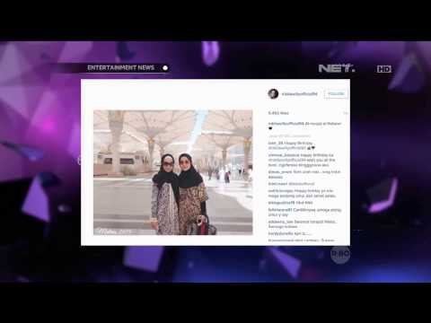 Nikita Willy Rayakan Ulang Tahun di Tanah Suci Mekkah