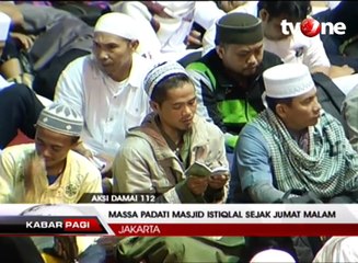 Peserta Aksi 112 Doakan Pilkada Berjalan Lancar