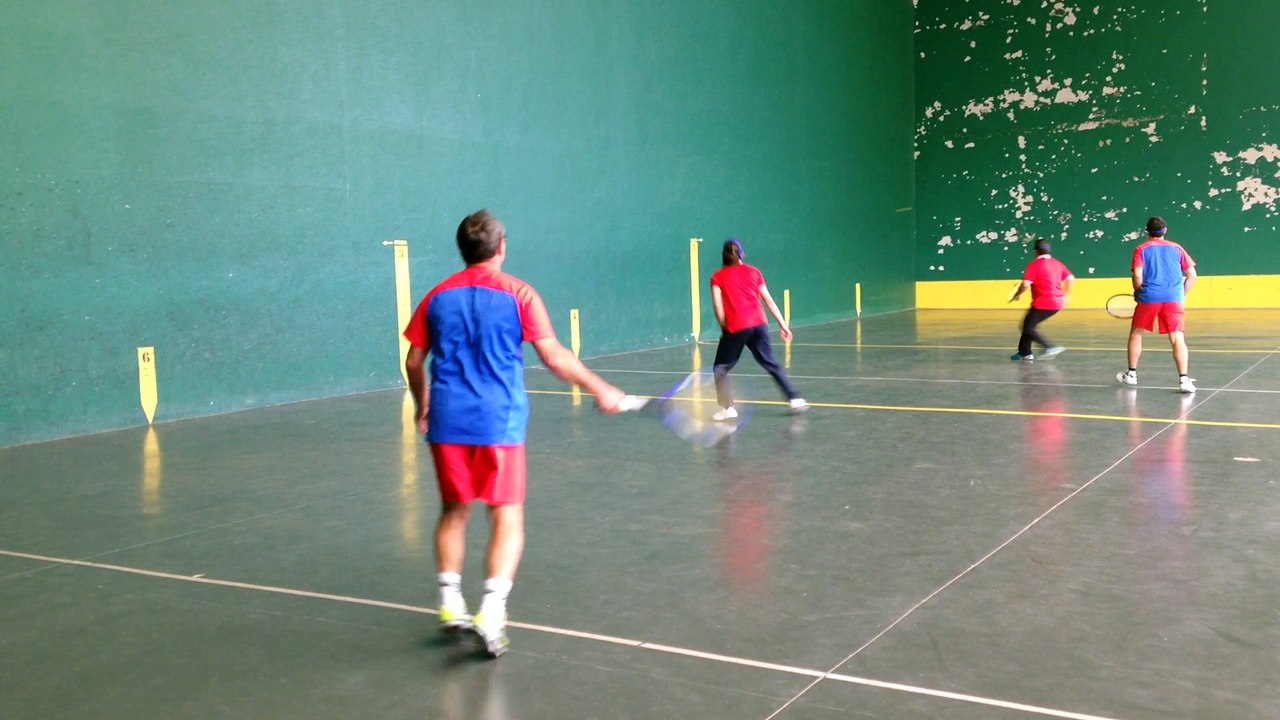 Frontenis 3ª división 1ª partida set 1 Torrejón vs Rivas