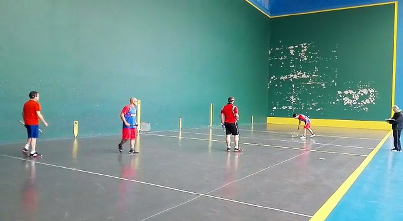 Frontenis 3ª división 3ª partida set 2 Torrejón vs Rivas