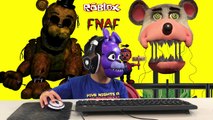 Five Nights At Freddys Chuck E Cheese Roblox Game Play FNAF CEC - WARNING JUMP SCARE