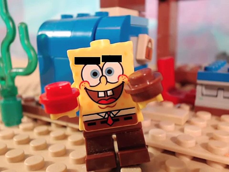lego spongebob wet painters