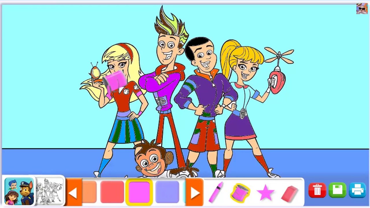 Kapela Detektywów - Kolorowanki dla Dzieci / Fresh Beat Band - Coloring Book