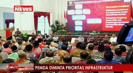 Jokowi Minta Pemda Prioritaskan Infrastruktur di Indonesia