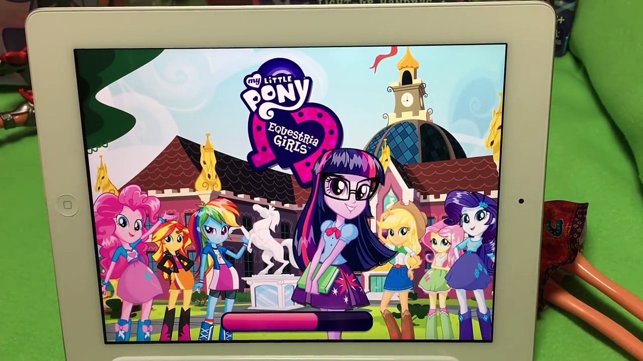New Rollerskating Scanning Sunset Shimmer Equestria Girls App MLP Friendship Games My Little Pony