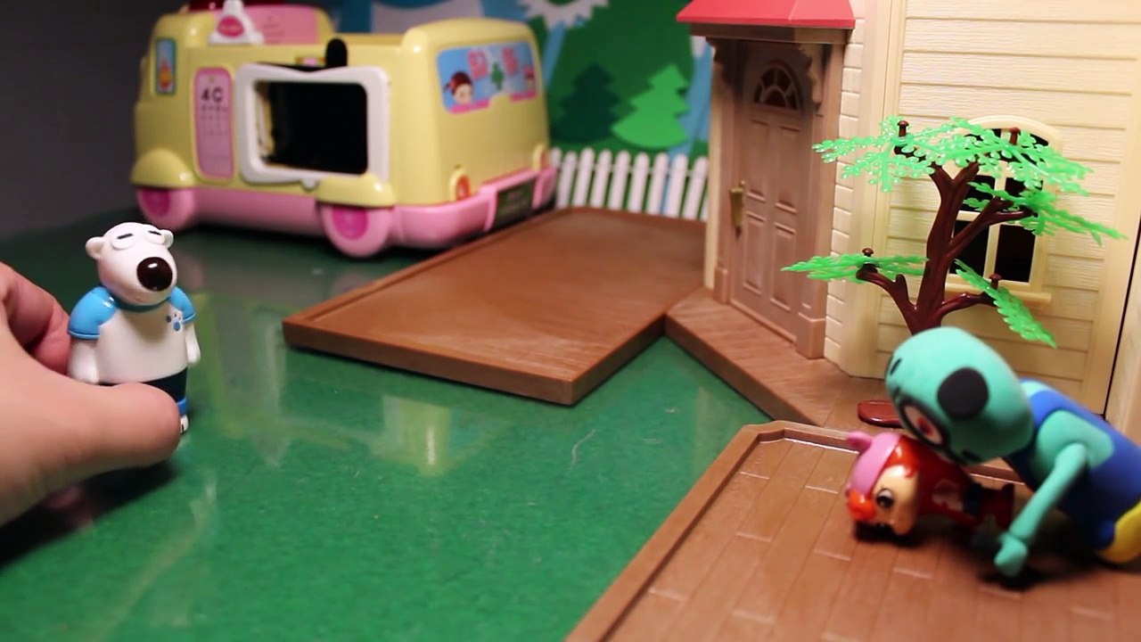 포비의 악몽 무서운 좀비 바이러스 이야기 #98 뽀로로 장난감 애니 젤리똥 토이 캐릭터 상황극 애니메이션 pororo toy scary animation