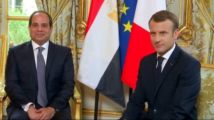 Macron avoids 'lecturing' Sisi on human rights issues