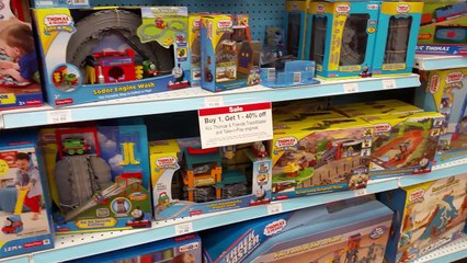 Thomas and Friends Birthday Shopping with J-Funk at Toys R Us