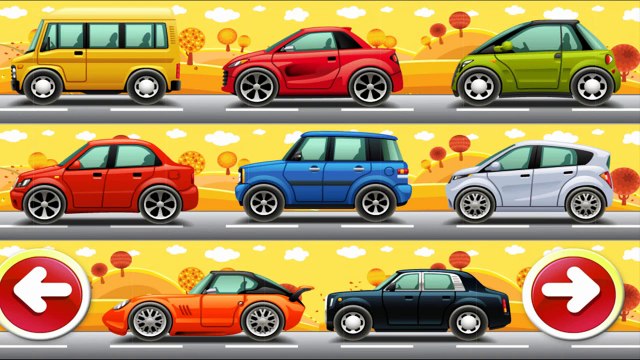 Игра как мультик про машинки для детей - Собираем машинку !