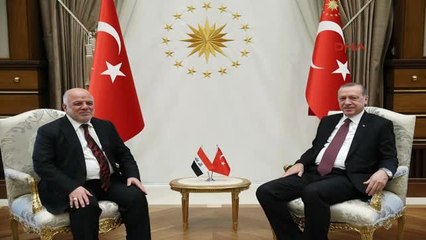 Cumhurbaşkanı Erdoğan, Irak Başbakanı Haydar İbadi'yi Kabul Etti