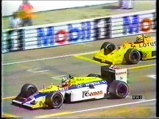 Gran Premio di Germania 1987: Partenza