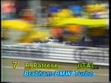 Gran Premio di Germania 1987: Ritiri di Cheever, Patrese e Alboreto e pit stop di S. Nakajima