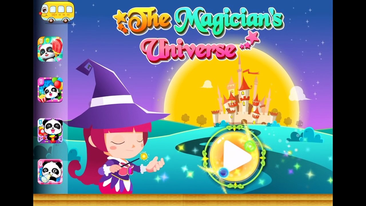 Baby Bus The Magicians Universe Part 1 - Rescue Little Panda, best game videos for kids
