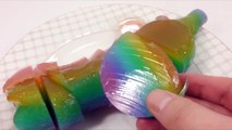 Coca Cola Real Rainbow Pudding DIY How To Make Learn Colors Slime Surprise Eggs