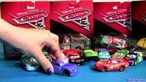 20 Disney CARS 3 DIECASTS Car Toys Smokey Jackson Storm, Tommy Disney Pixar Cars 3 Display Case