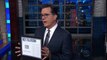 Stephen Colbert Found Trump's IQ Test Results everyone LOLed