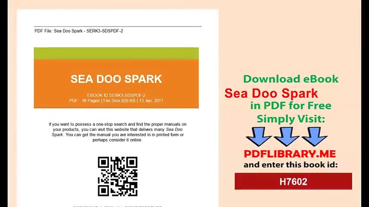 Sea Doo Spark