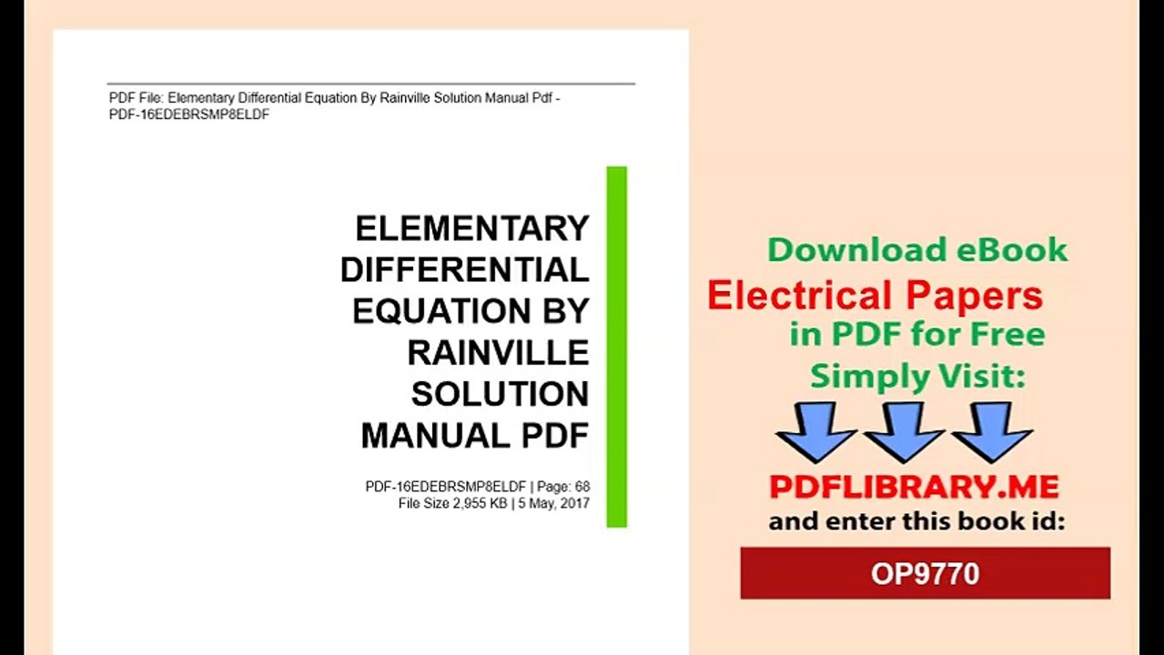 Electrical Papers