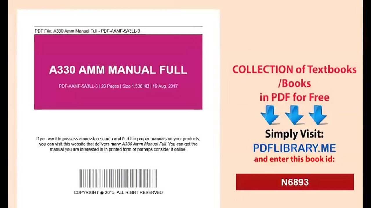 A330 Amm Manual Full