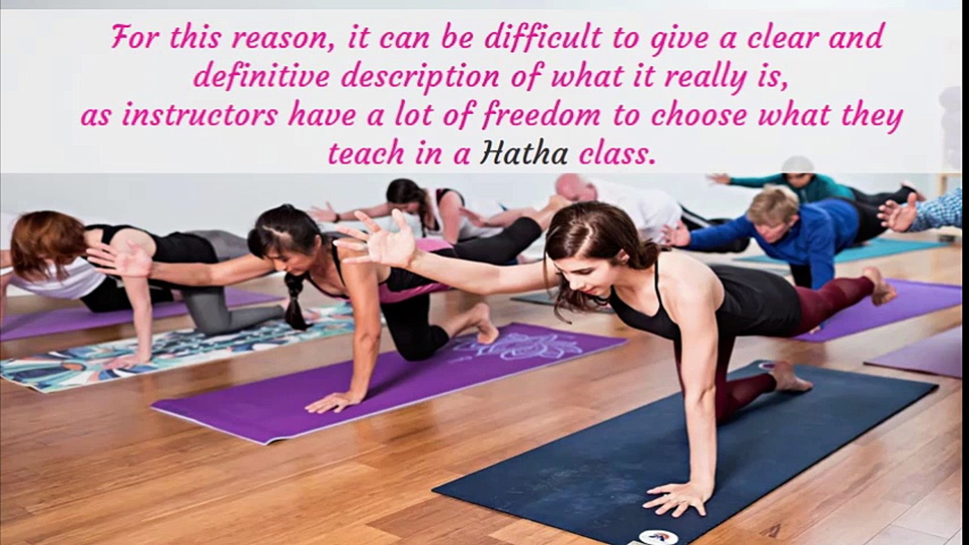 ⁣Hatha Yoga Explained