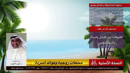 محطات زوجية - علم البارادايم في تحسين السلوك البشري - د. ايوب الأيوب -