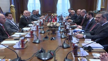 Cumhurbaşkanı Erdoğan, Irak Heyetiyle Görüştü