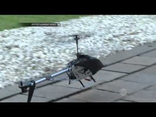 Aksi Virzha Menerbangkan Helicopter Remote Control