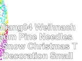 Tianliang04 Weihnachtsbaum Pine Needles And Snow Christmas Tree Decoration Small Christmas