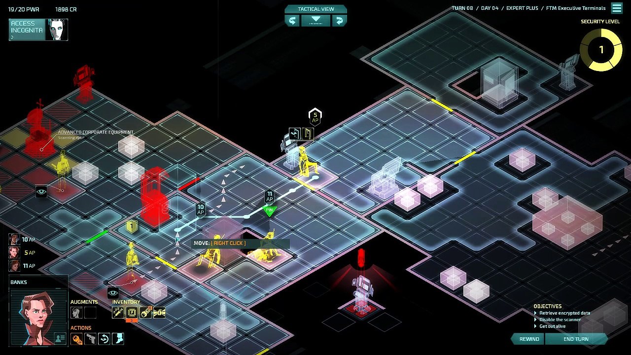 Invisible Inc Expert Plus 1-8 Executive Terminal (No commentary)