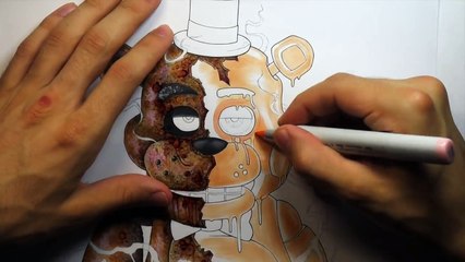 Five Nights at Freddys (FNAF) STORY Pt.1 - Creepypasta + Drawing