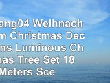Tianliang04 Weihnachtsbaum Christmas Decorations Luminous Christmas Tree Set 18 Meters