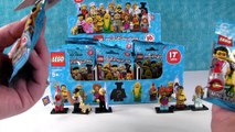 Lego Series 17 Minifigures Minifig Blind Bag Opening Full Set Unboxing | PSToyReviews