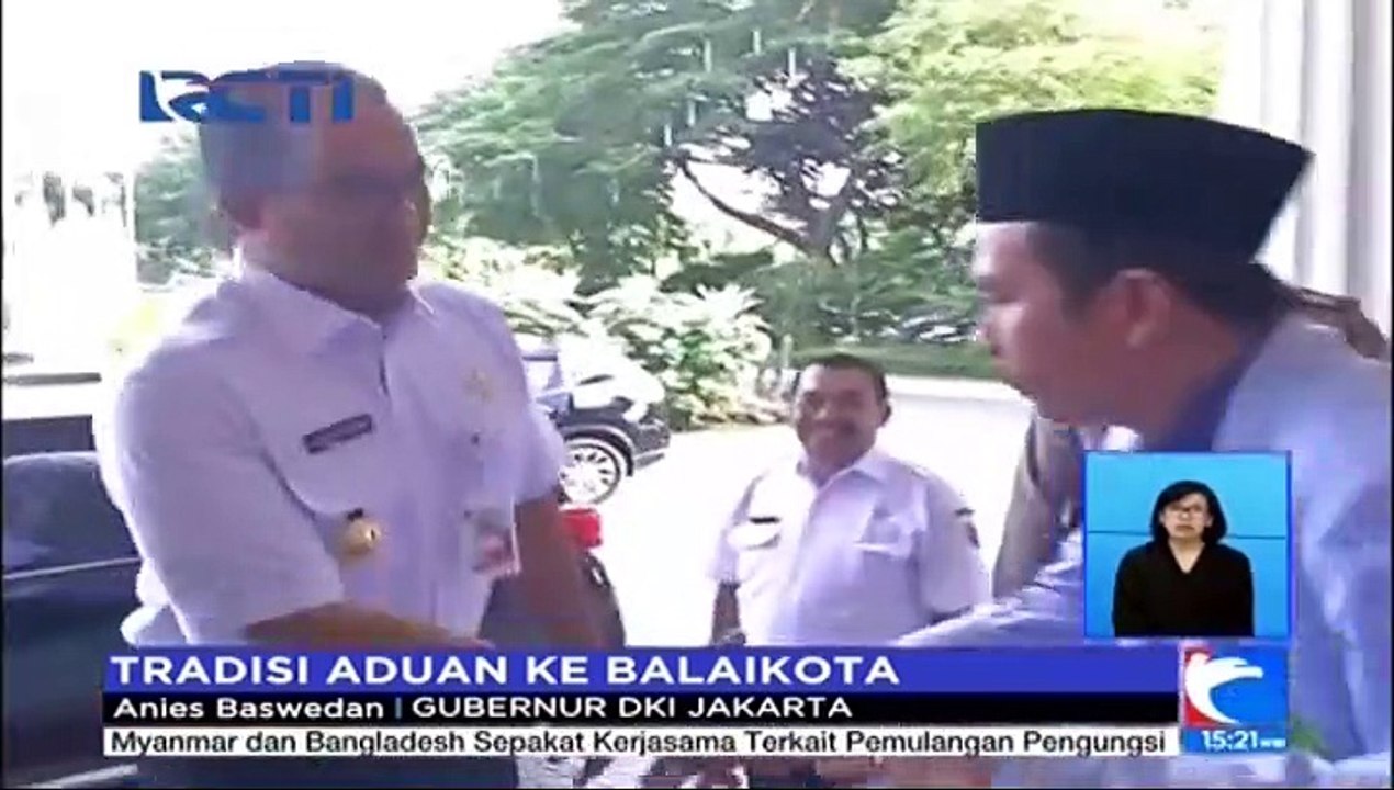 Tradisi Aduan Warga ke Balai Kota Dihentikan