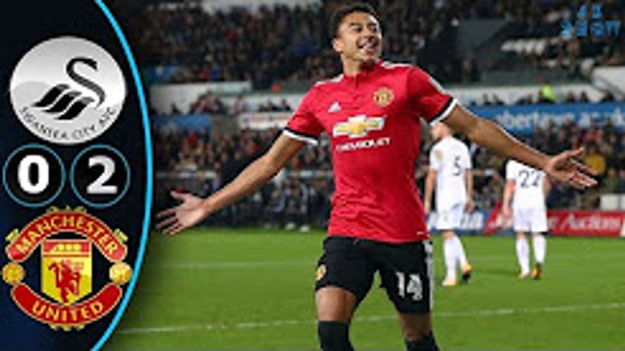 SWANSEA CITY vs MANCHESTER UNITED 0-2 ● All Goals & Highlights HD ● League Cup - 24 Oct 2017