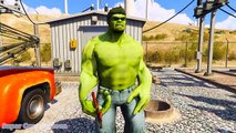 Hulk ve Örümcek Adam yüksek rakımda büyük rüzgar türbini onarır! Çocuklar için çizgi film