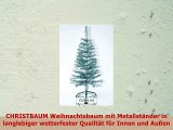 ca 100 cm hoher Weihnachtsbaum in PREMIUMQualität Tannenbaum silber aus Kunststoff mit