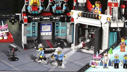 LORD BUSINESS EVIL LAIR - LEGO MOVIE Set 70809 & BLIND BAG - Time-lapse Build, Unboxing & Review!