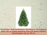 Oncor  Grüner Weihnachtsbaum Christbaum Tannenbaum Model Monterey Pine 135 cm groß aus