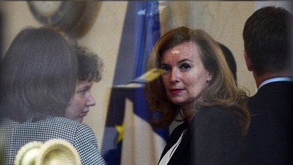 Valérie Trierweiler émue par son retour à l'Elysée