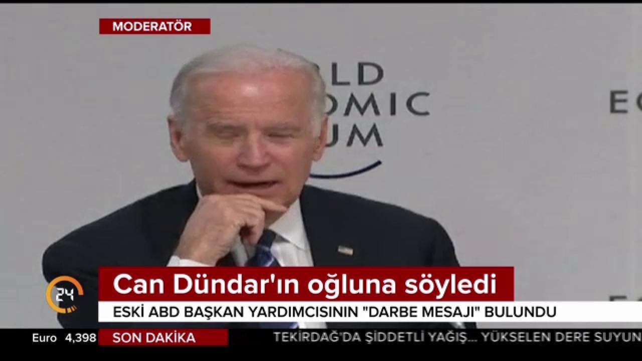 Dündar'ın oğluna söyledi